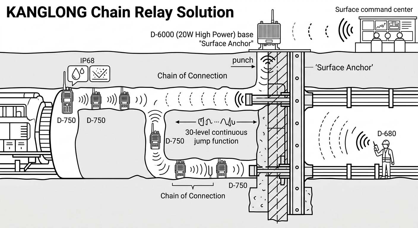 underground wireless communication solution